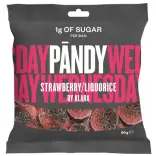 Pändy Godis Strawberry Liquorice 50g