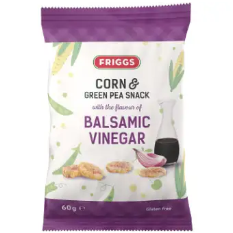FRIGGS Corn Snack BalsamVinäger 60g Friggs