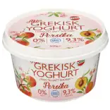 Larsa Äkta Grekisk Yoghurt Persika 0% 500g