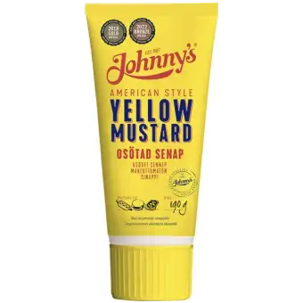 O.KAVLI AB Johnny's Yellow Mustard 190g