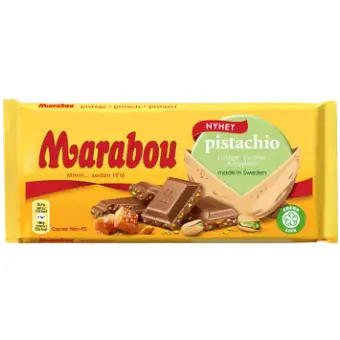 Marabou Chokladkaka pistage