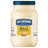 Hellmanns Hellmann's 200g Real Mayonnaise