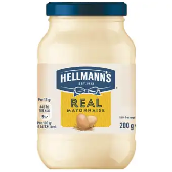 Hellmanns Hellmann's 200g Real Mayonnaise