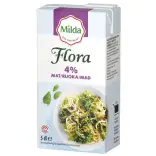 Flora Gräddalternativ Mat 4% Låglaktos 500ml