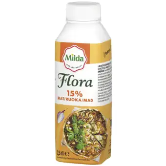 Flora Gräddalternativ Mat 15% Laktosfri 250ml