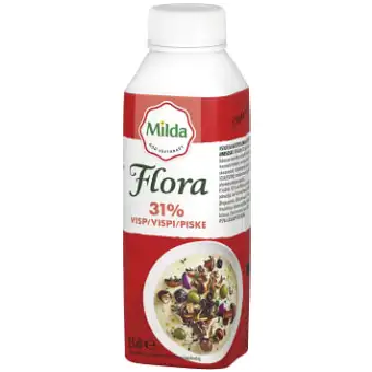Flora vispgrädde 250 ml 31%