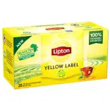 LIPTON Svart Te Yellow label 25p